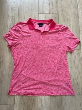 Kyodan Pink Heather Polo Golf Shirt
